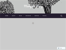 Tablet Screenshot of marigolddiary.com